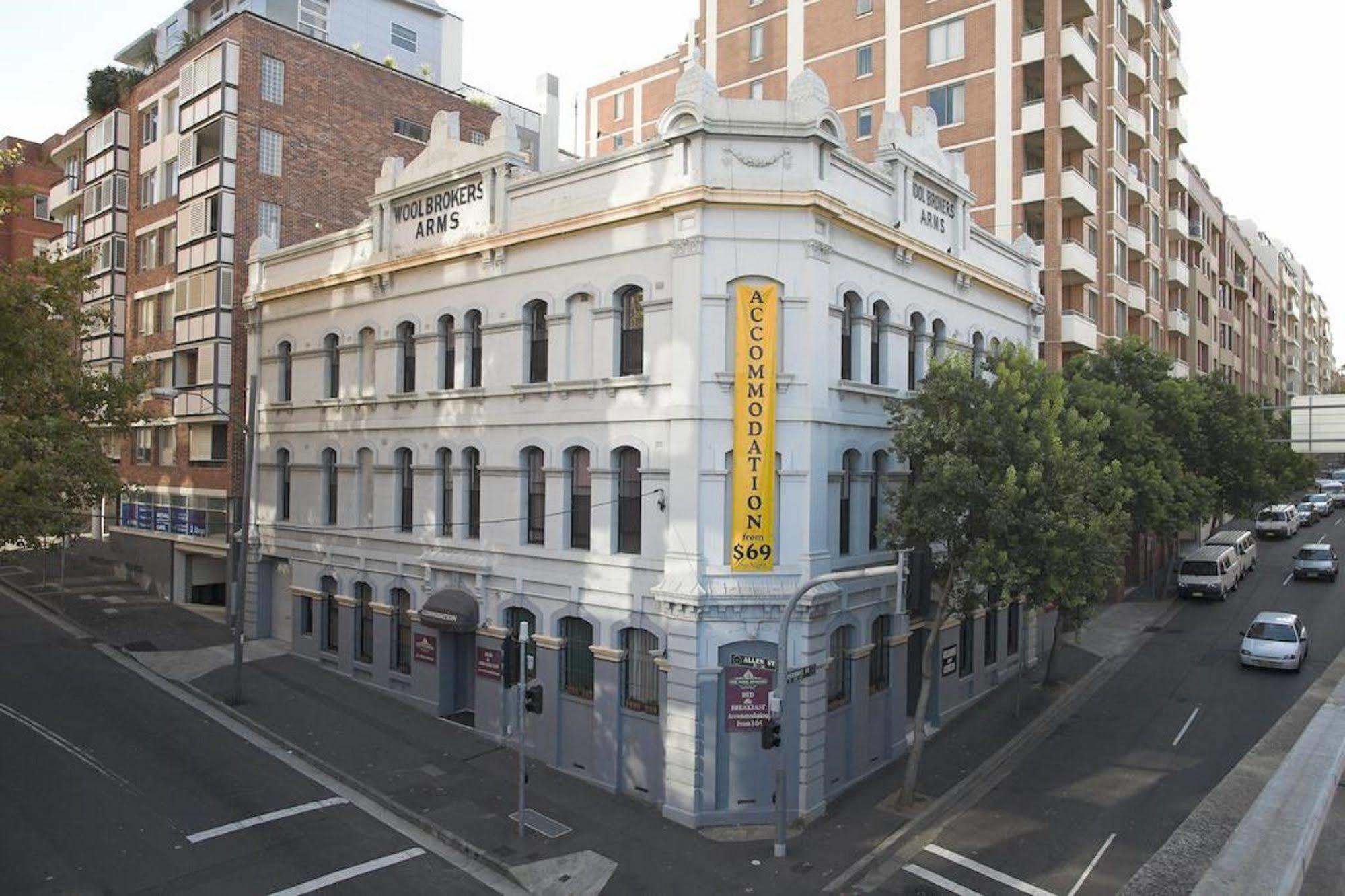 Woolbrokers Hostel Сидни Екстериор снимка